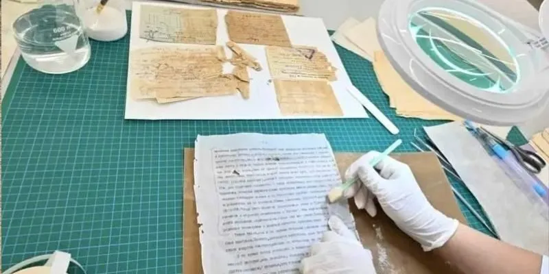 Historic archives safeguarded for future research