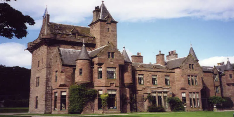 Famous Castle Ruins In Scottish