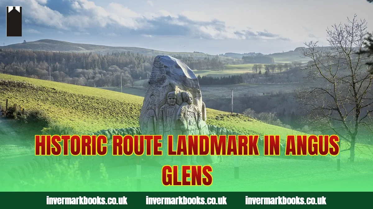 Historic route landmark in Angus Glens
