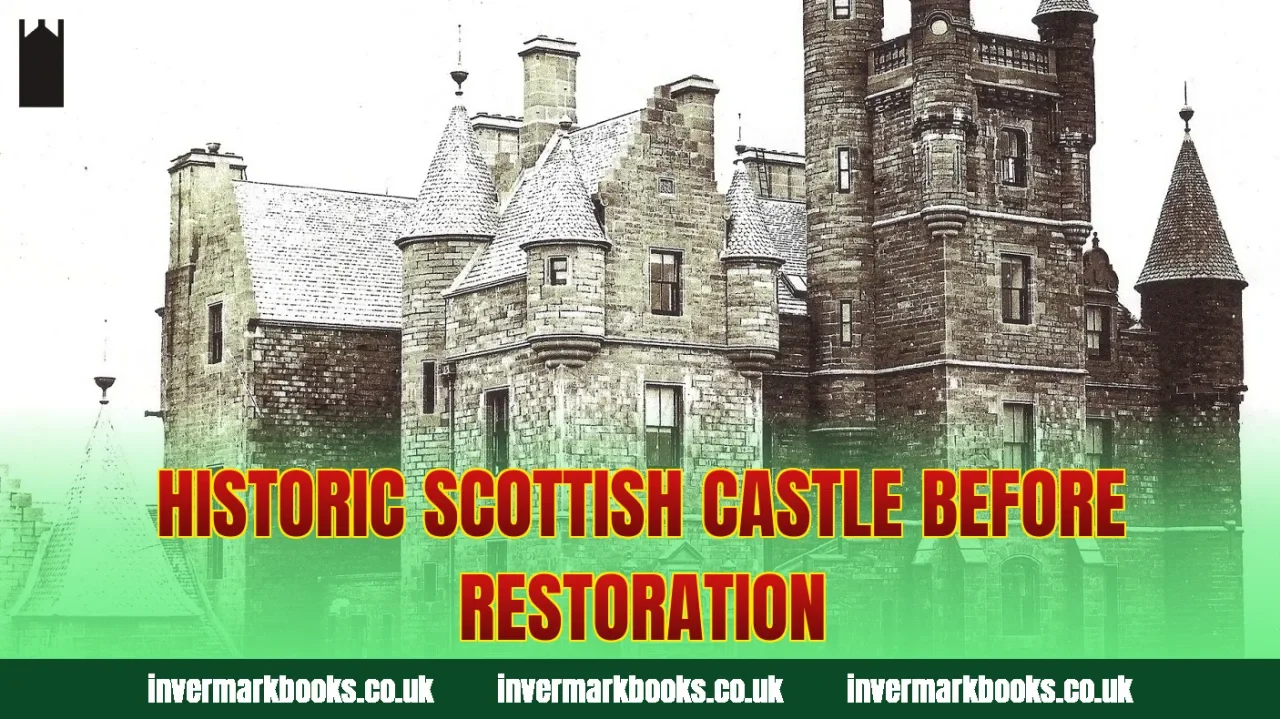 Historic Scottish castle before restoration