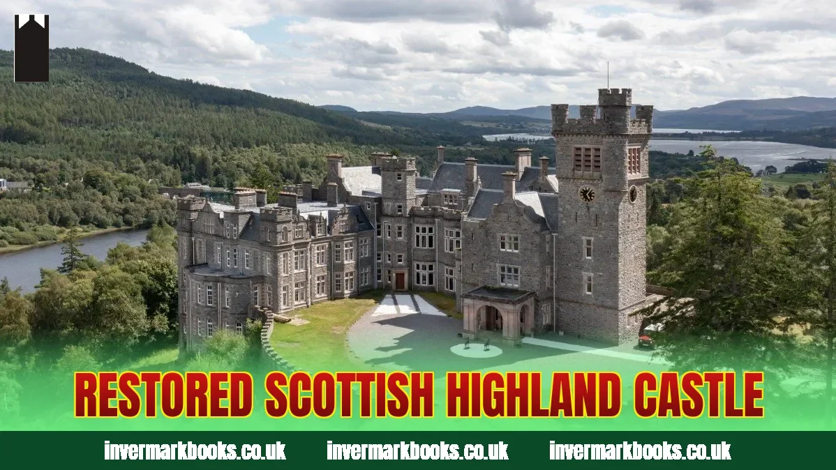 Restored Scottish Highland castle